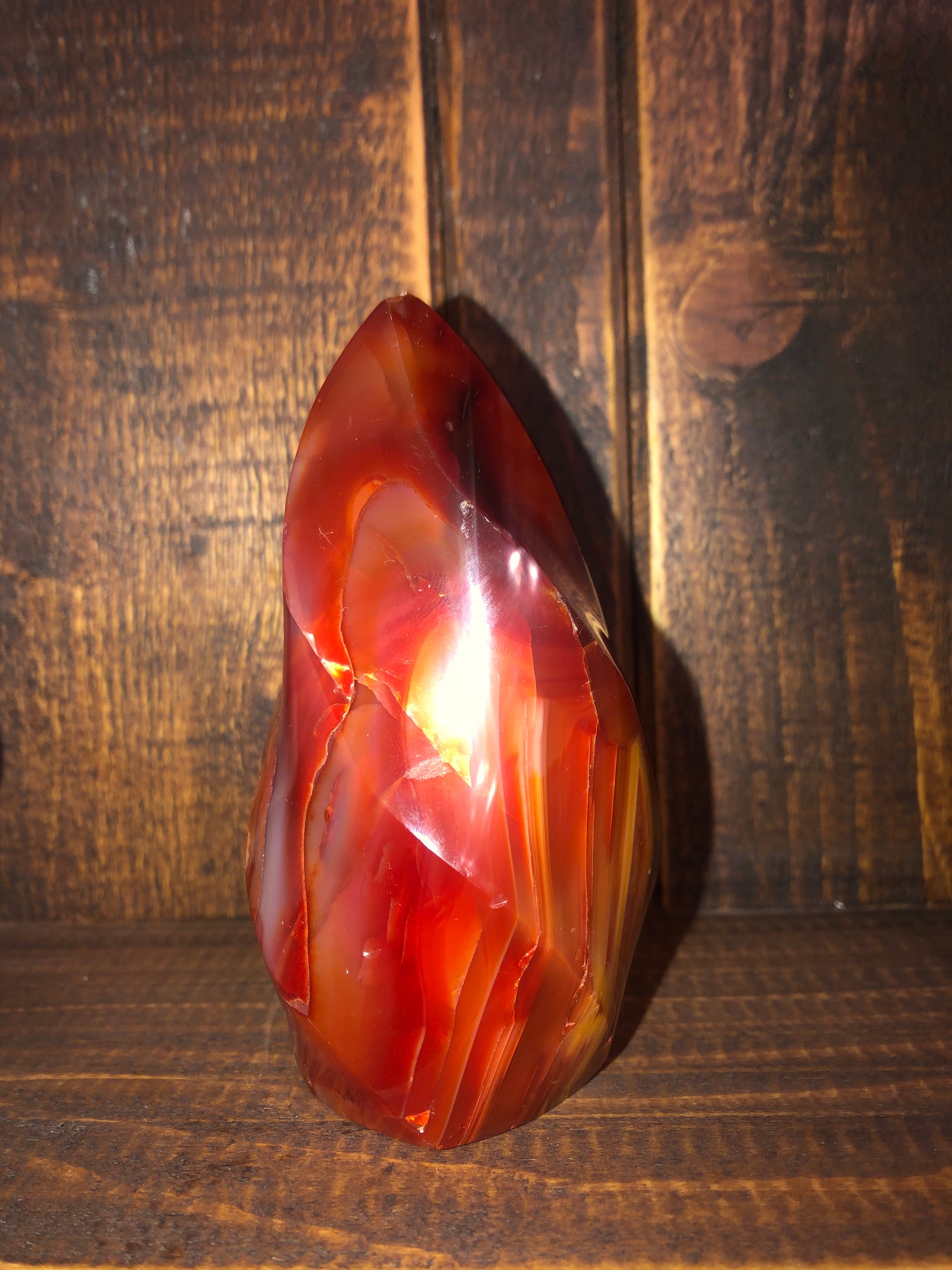 Carnelian flames