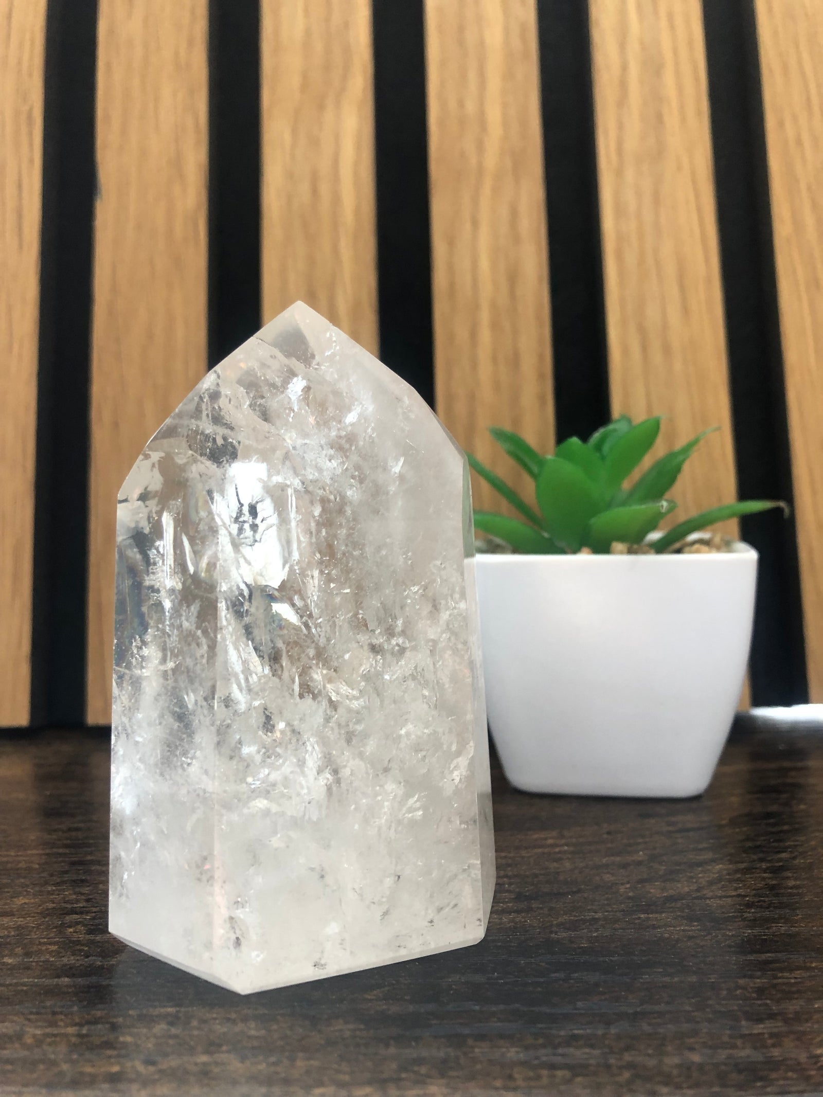 Clear Quartz Towers