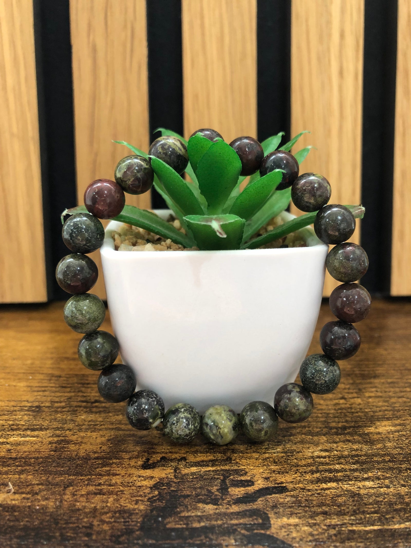 Dragon bloodstone bracelet