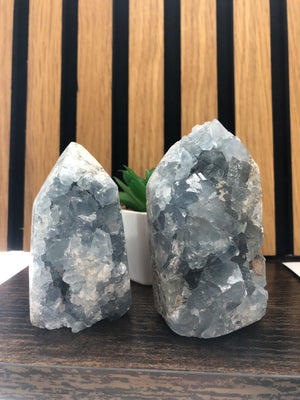 Raw/Polished Celestite Towers