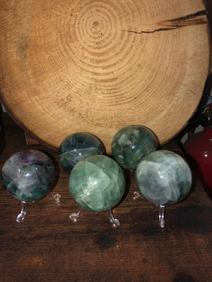 Fluorite sphere