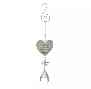 THOUGHTS OF YOU CRYSTAL METAL HANGER