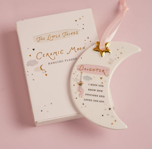 THE LITTLE THINGS HANGING PLAQUE - BECAUSE OF YOU