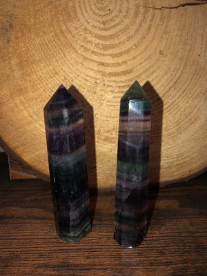 Rainbow Fluorite Towers