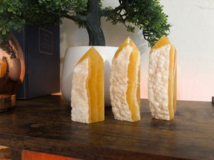 Yellow Calcite Towers