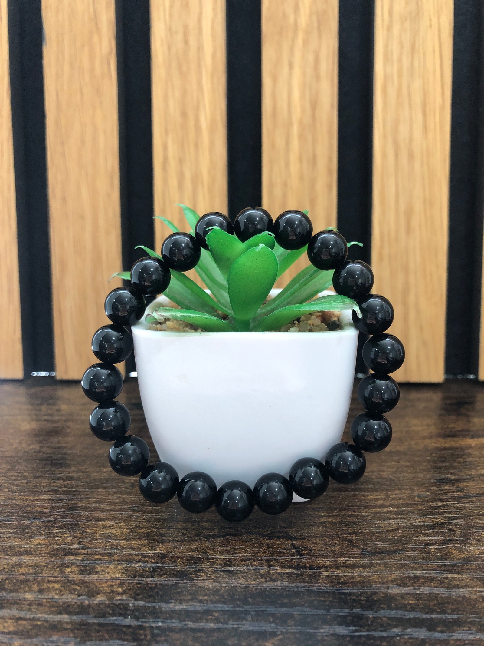 Black Agate Bracelet