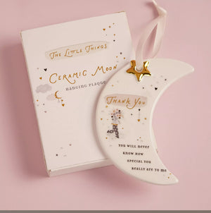 THE LITTLE THINGS HANGING PLAQUE - BECAUSE OF YOU
