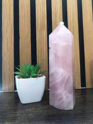 Large Rose Quartz Towers