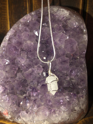 Clear Quartz necklace