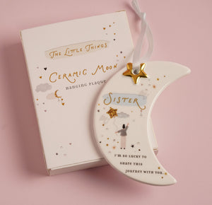 THE LITTLE THINGS HANGING PLAQUE - BECAUSE OF YOU