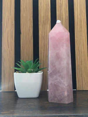 Large Rose Quartz Towers