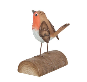 ROBINS APPEAR RESIN ORNAMENT