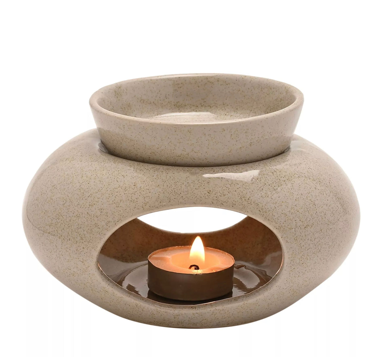 HESTIA PEBBLE SHAPED WAX MELT BURNER