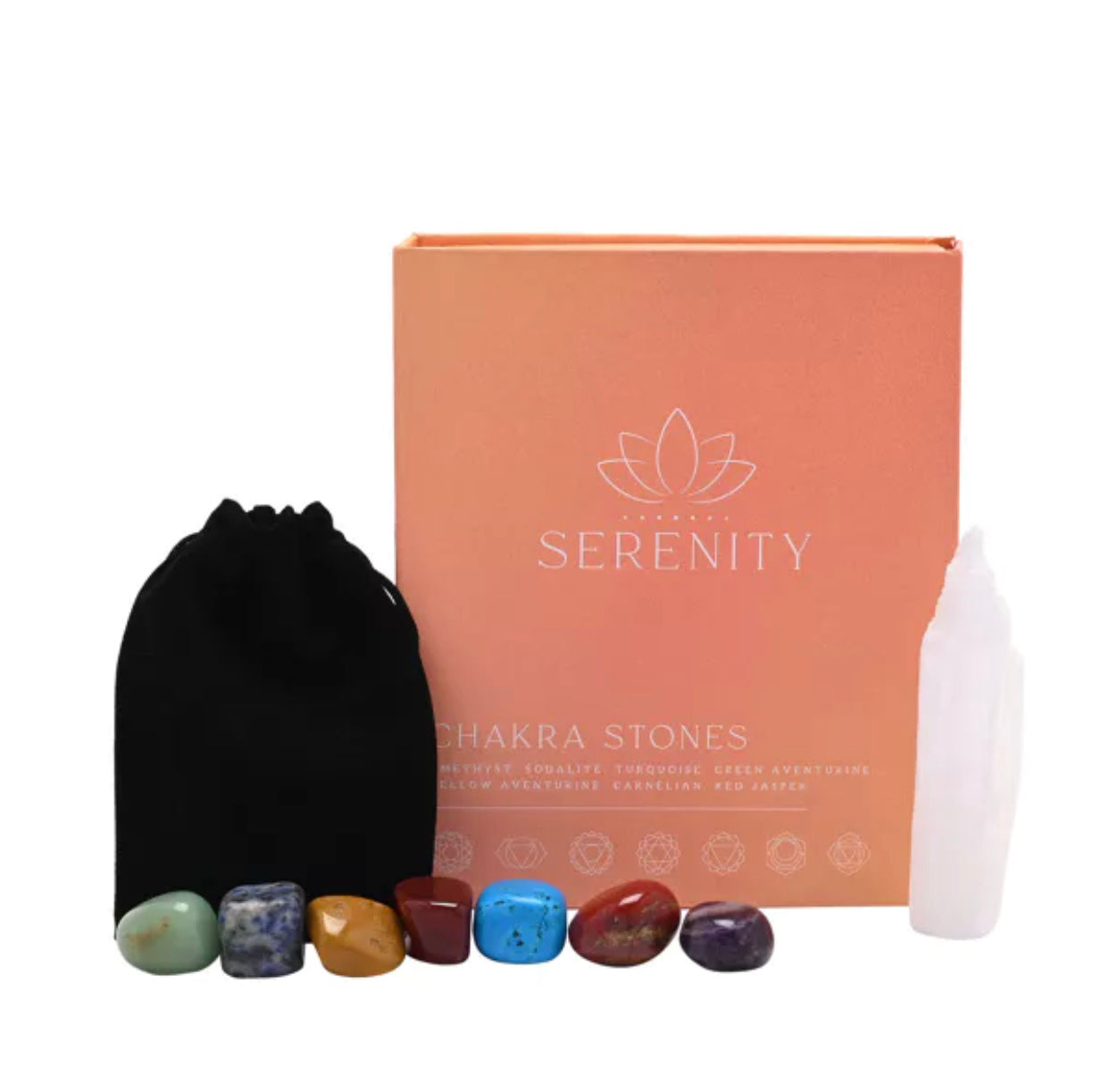 SERENITY CHAKRA STONES SET