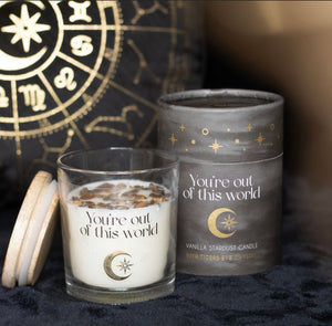 VANILLA STARDUST CRYSTAL CHIP CANDLE