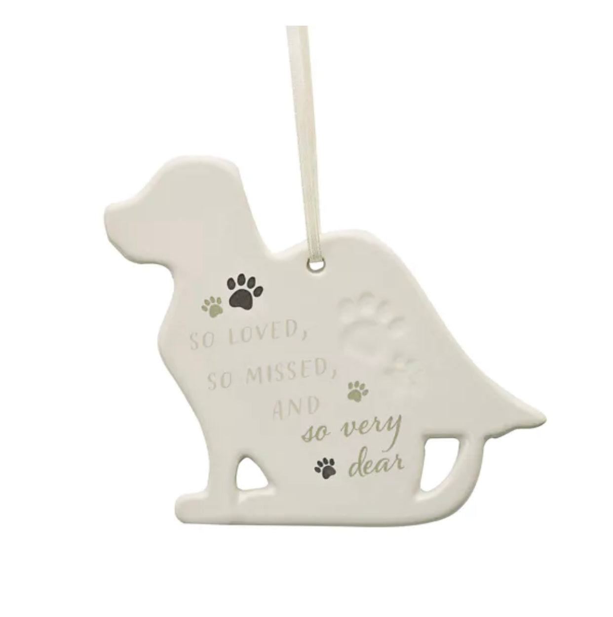 BEST OF BREED MEMORIAL DOG HANGING DECORATION