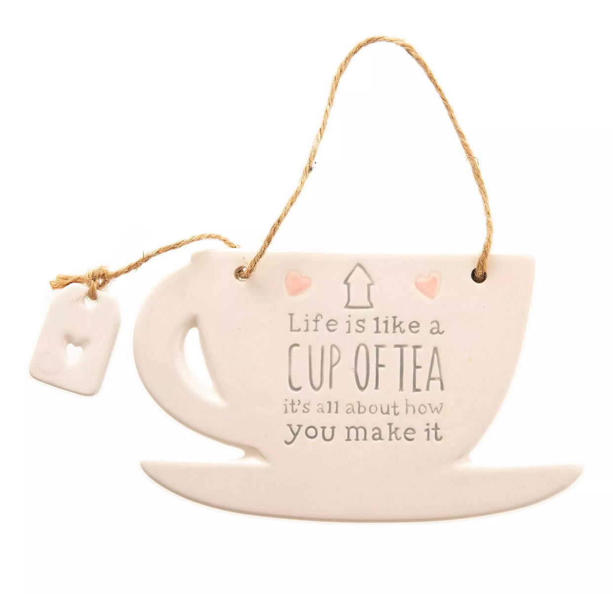 TEACUP HANGING PLAQUE