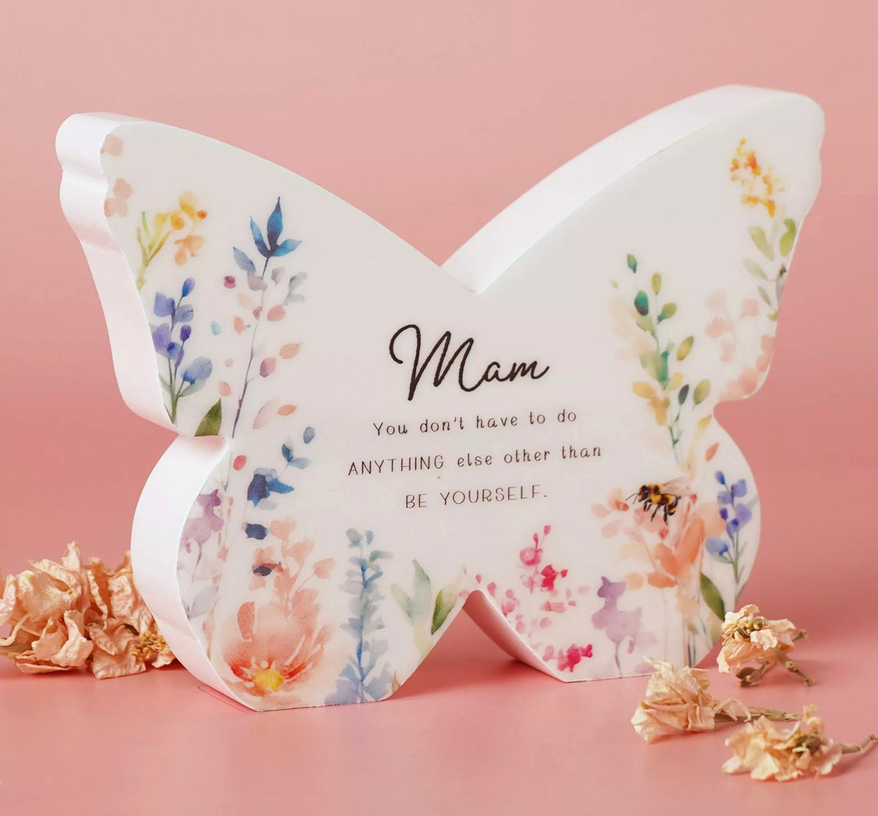 THE COTTAGE GARDEN FLORAL MANTEL BUTTERFLY - MAM