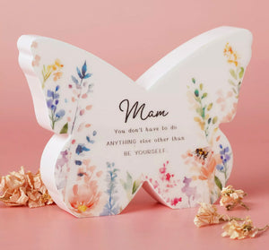THE COTTAGE GARDEN FLORAL MANTEL BUTTERFLY