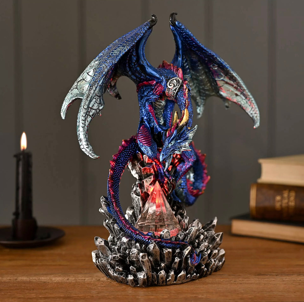 JULIANA MYSTIC LEGENDS BLUE DRAGON WITH LIGHT