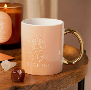 SERENITY ZODIAC MUG WITH COASTER