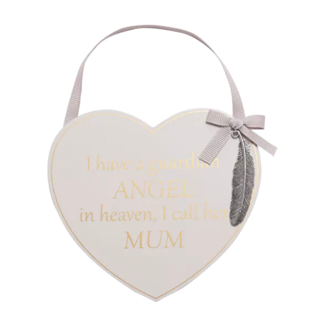 THOUGHTS OF YOU HEART PLAQUE