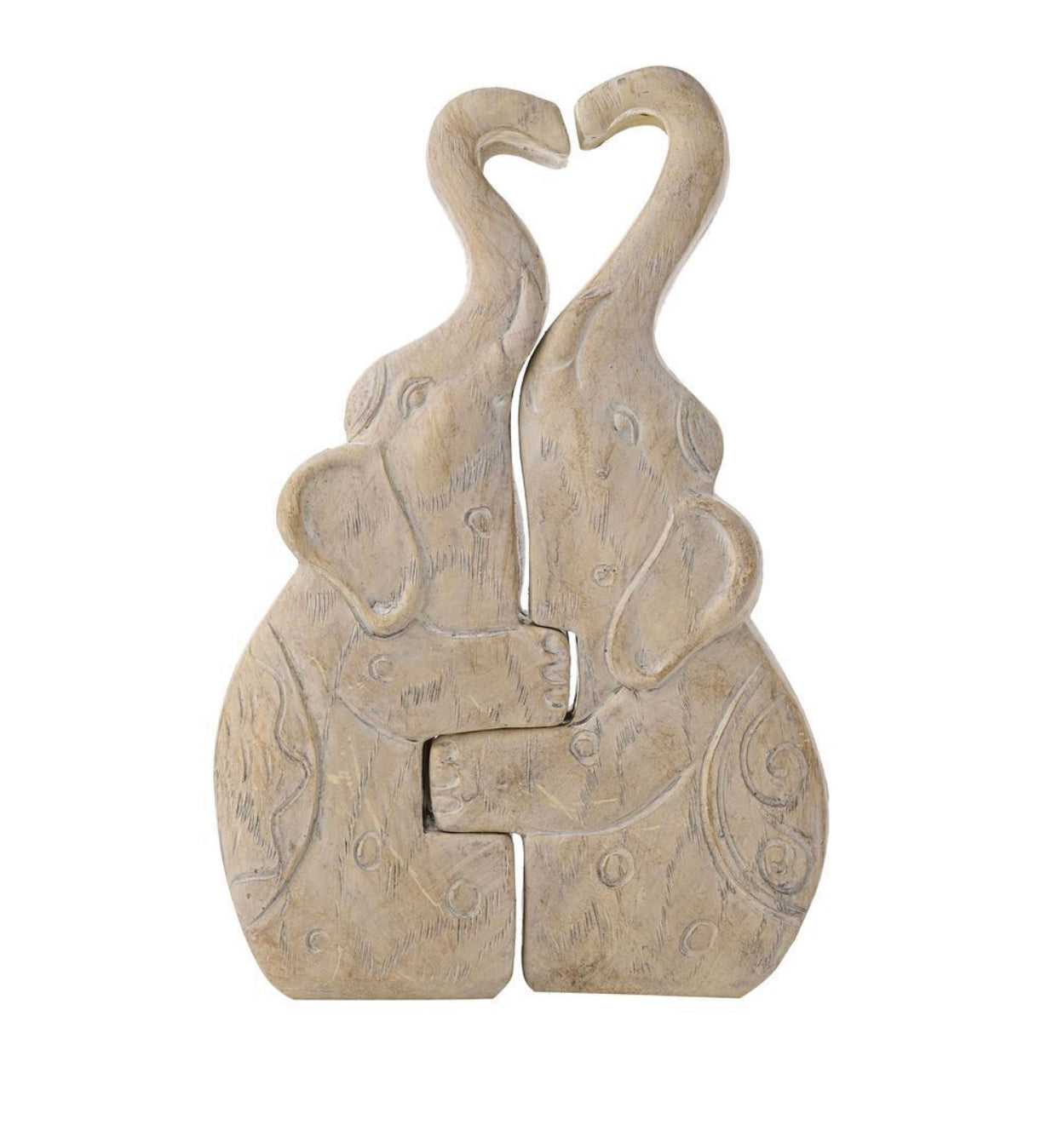 NATURECRAFT HUGGING ELEPHANTS