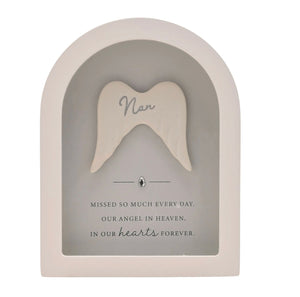 THOUGHTS OF YOU ARCHED FRAMED PLAQUE