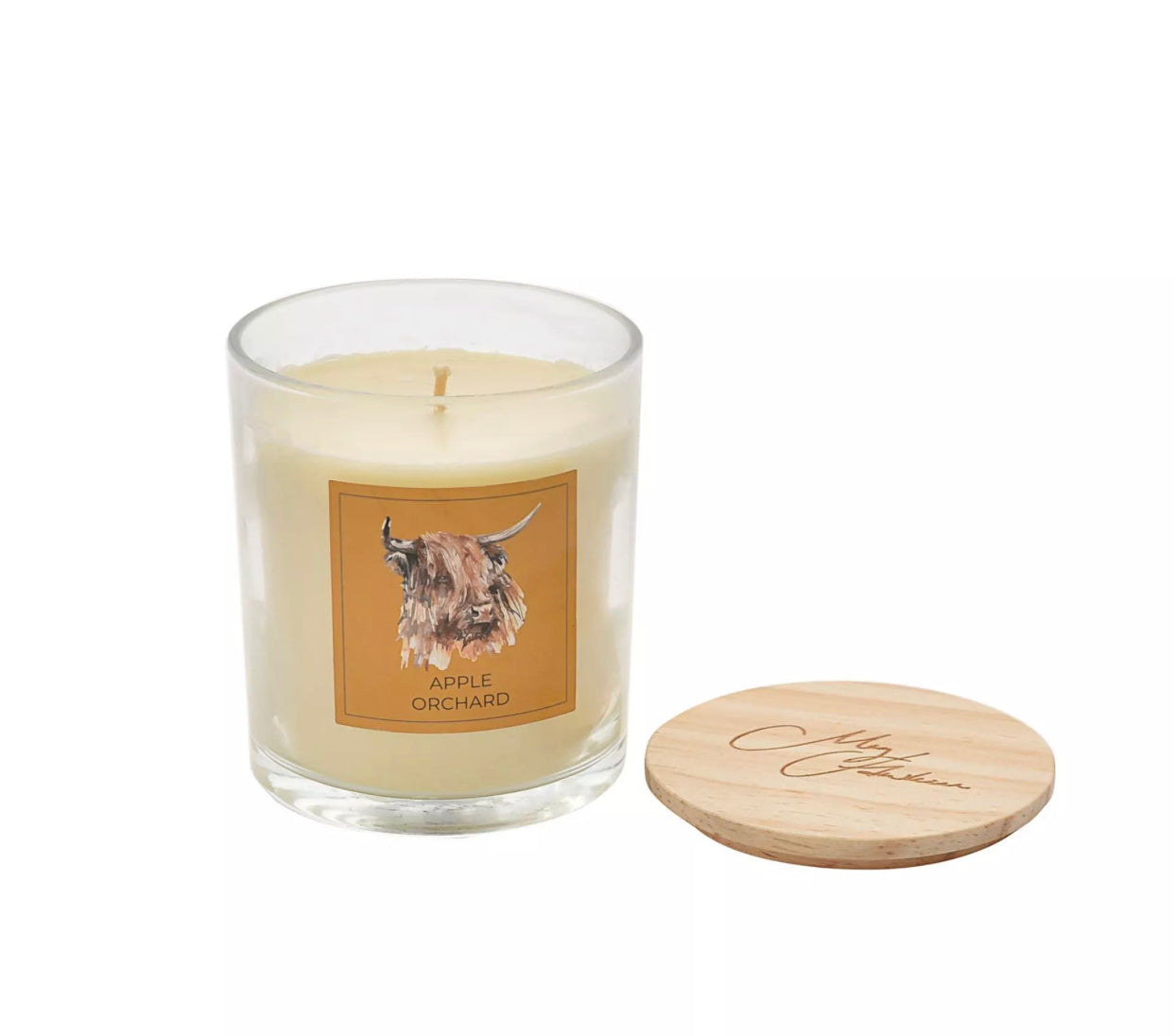 MEG HAWKINS 250G SOY WAX CANDLE - HIGHLAND COW