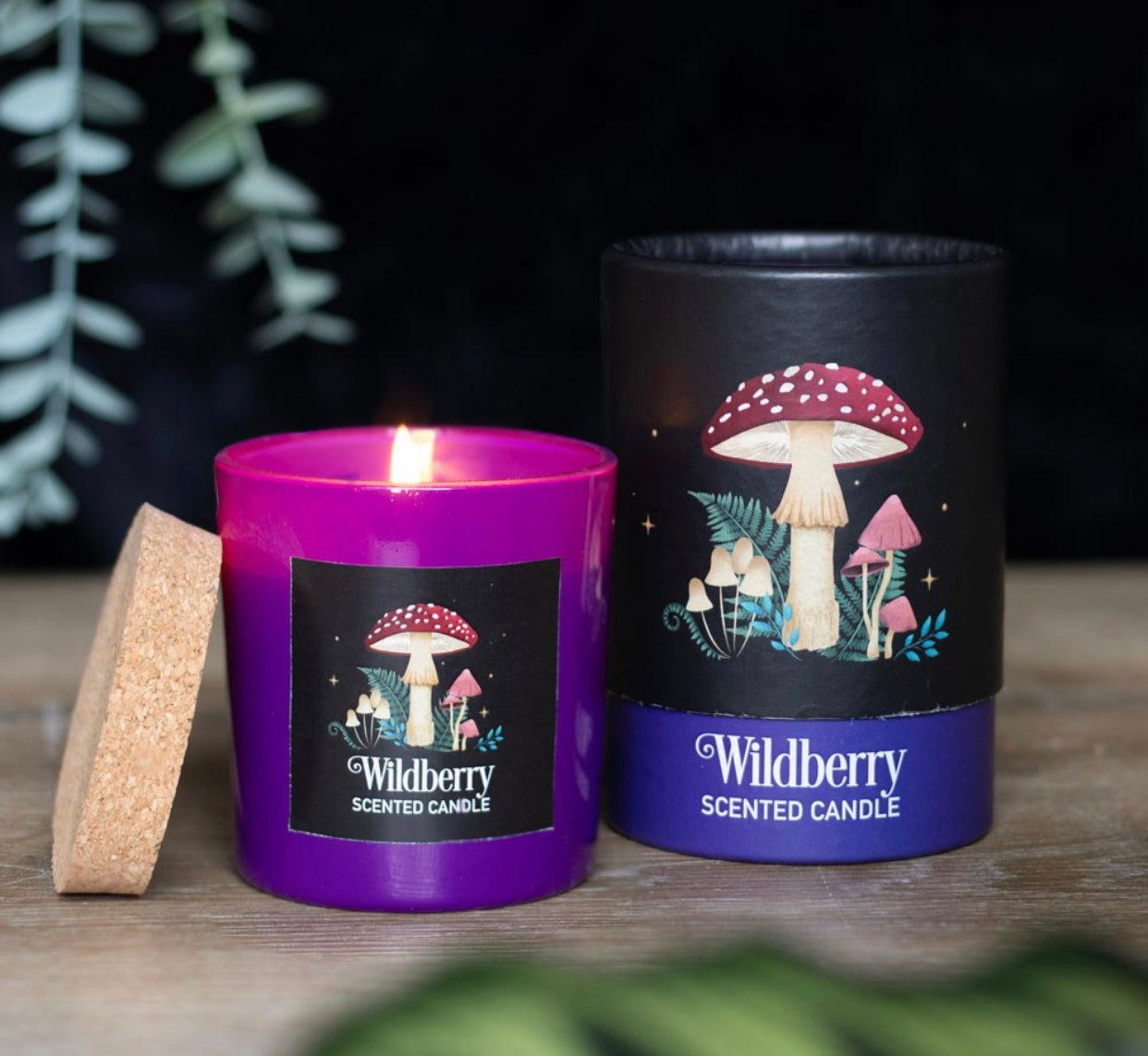 FOREST MUSHROOM WILDBERRY CANDLE