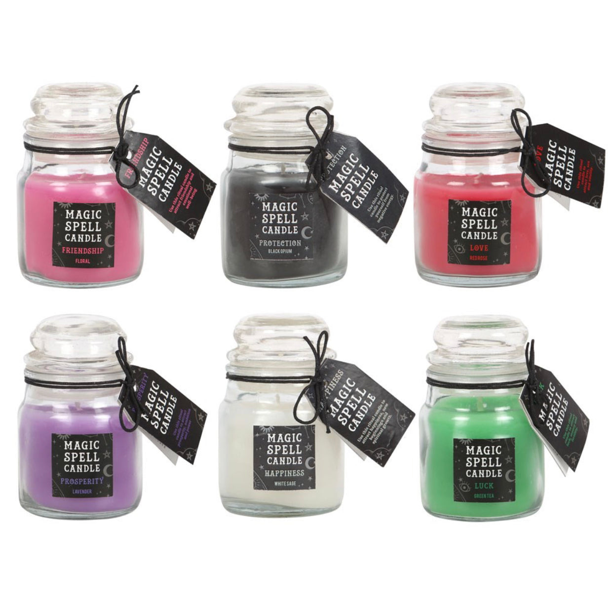 Magic spell candles