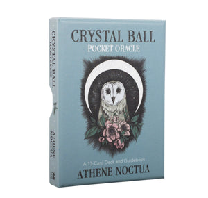 CRYSTAL BALL POCKET ORACLE CARDS