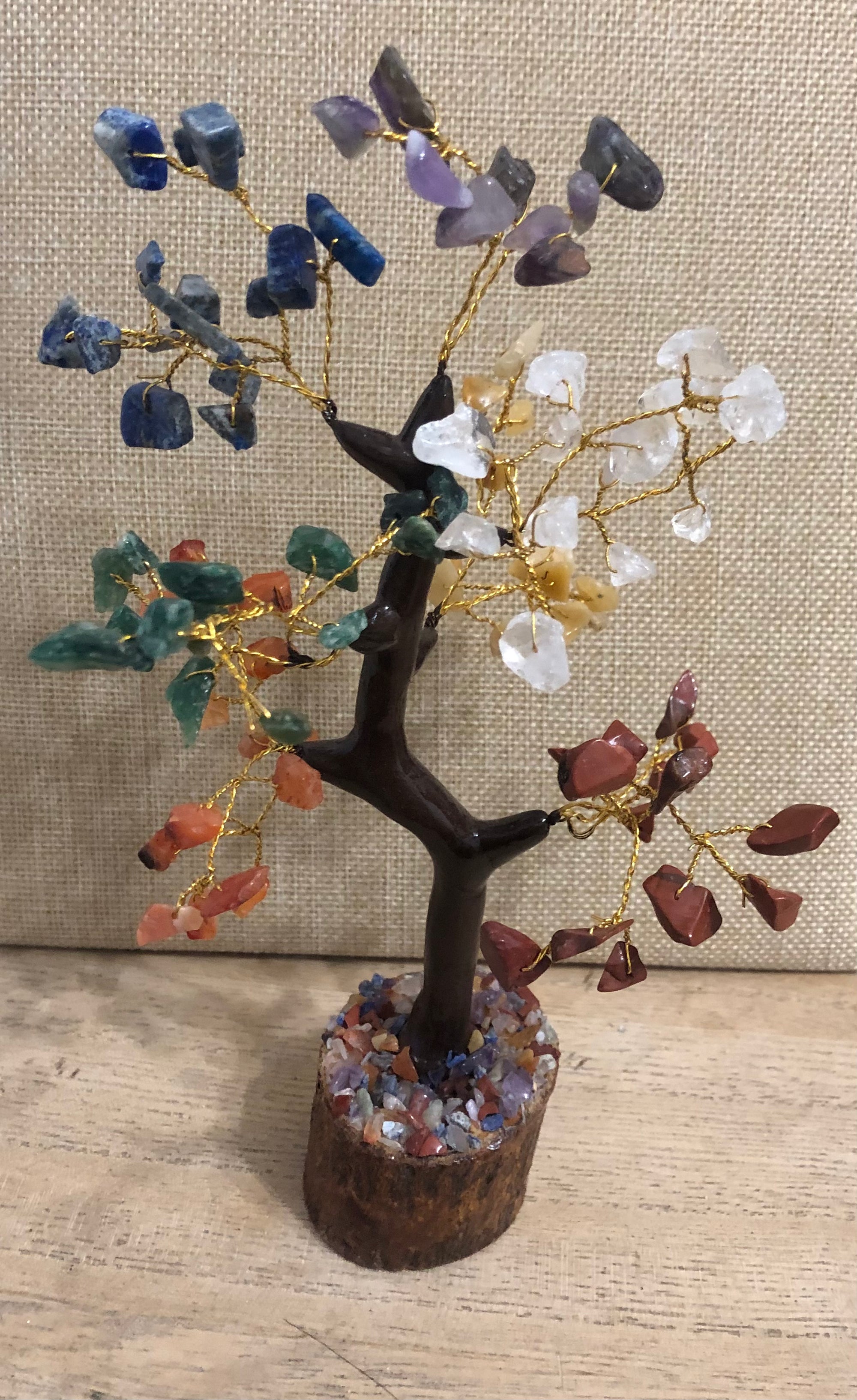 Chakra gemstone tree