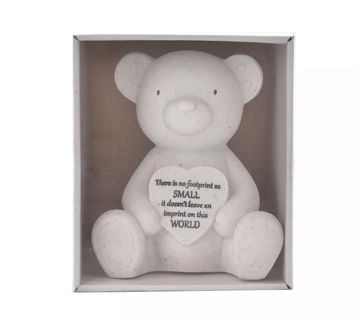 THOUGHTS OF YOU GRAVESIDE TEDDY & HEART