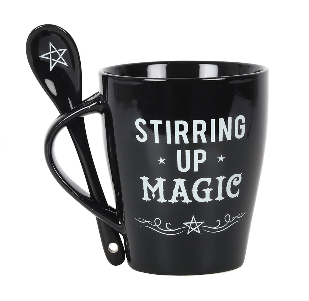 STIRRING UP MAGIC MUG AND SPOON SET