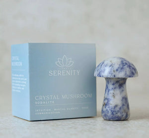 SERENITY CRYSTAL MUSHROOMS 5CMS
