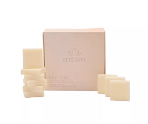 SERENITY BREATHE SET OF 9 WAX MELTS EUCALYPTUS SAGE & VETIVER