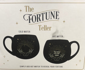 Fortune telling colour changing mug