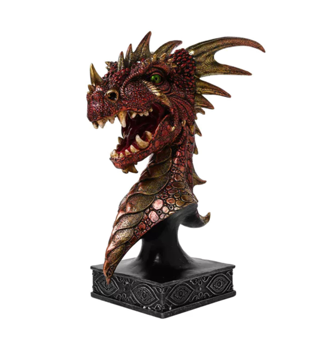 JULIANA MYSTIC LEGENDS RED DRAGON HEAD 30CM