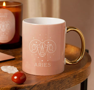 SERENITY ZODIAC MUG WITH COASTER
