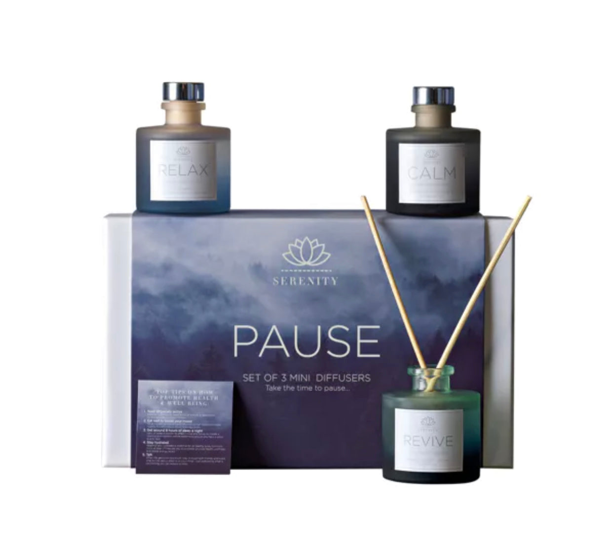 SERENITY PAUSE SET OF 3 DIFFUSERS 50ML