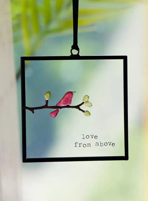 LOVE FROM ABOVE SUNCATCHER