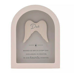 THOUGHTS OF YOU ARCHED FRAMED PLAQUE