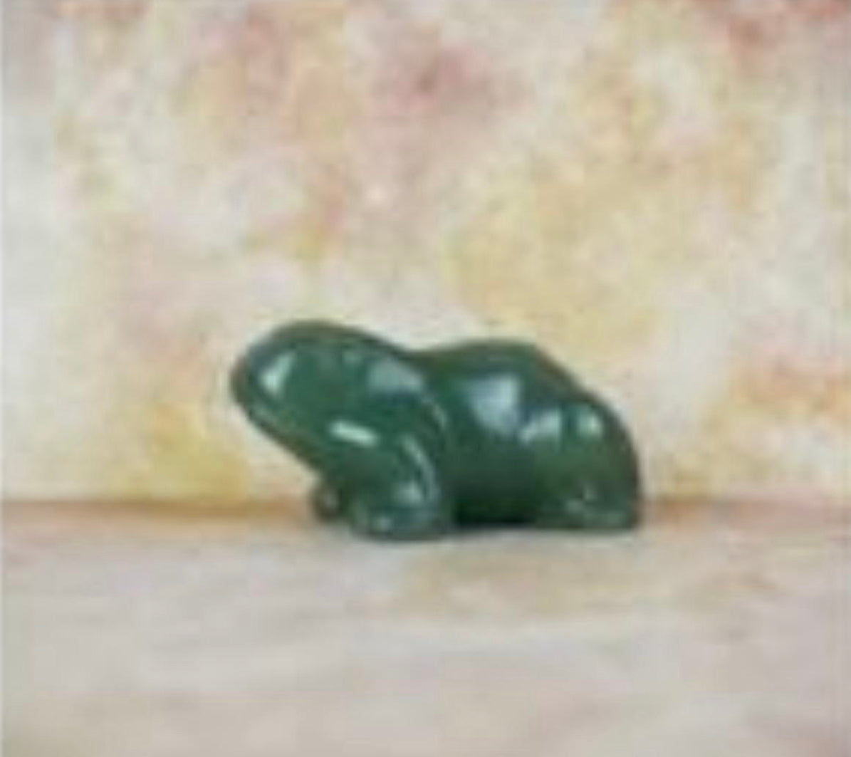 Green Adventurine frog