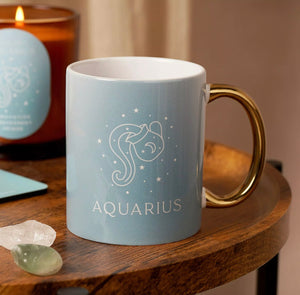 SERENITY ZODIAC MUG WITH COASTER
