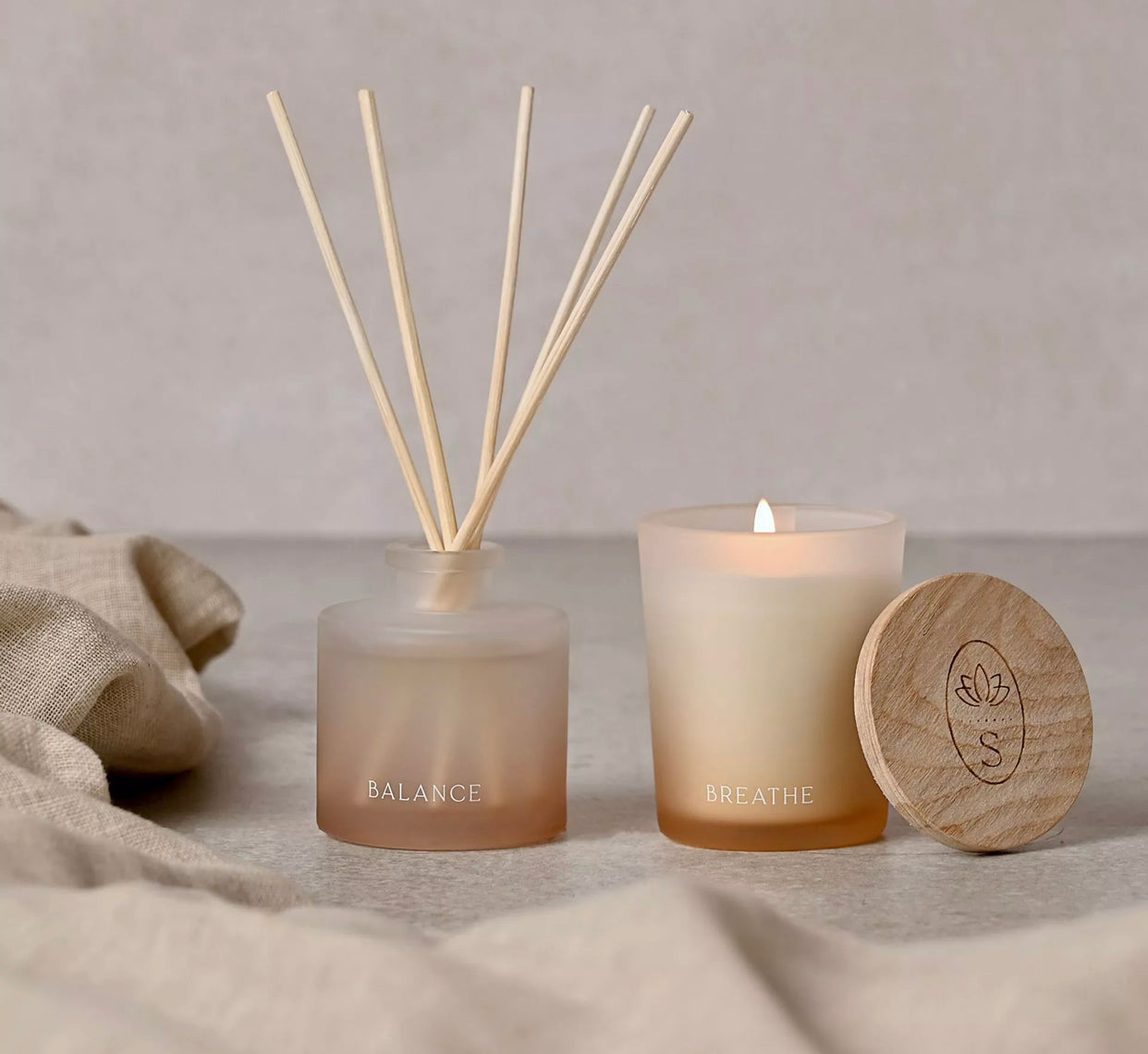 SERENITY BREATHE DIFFUSER & CANDLE SET