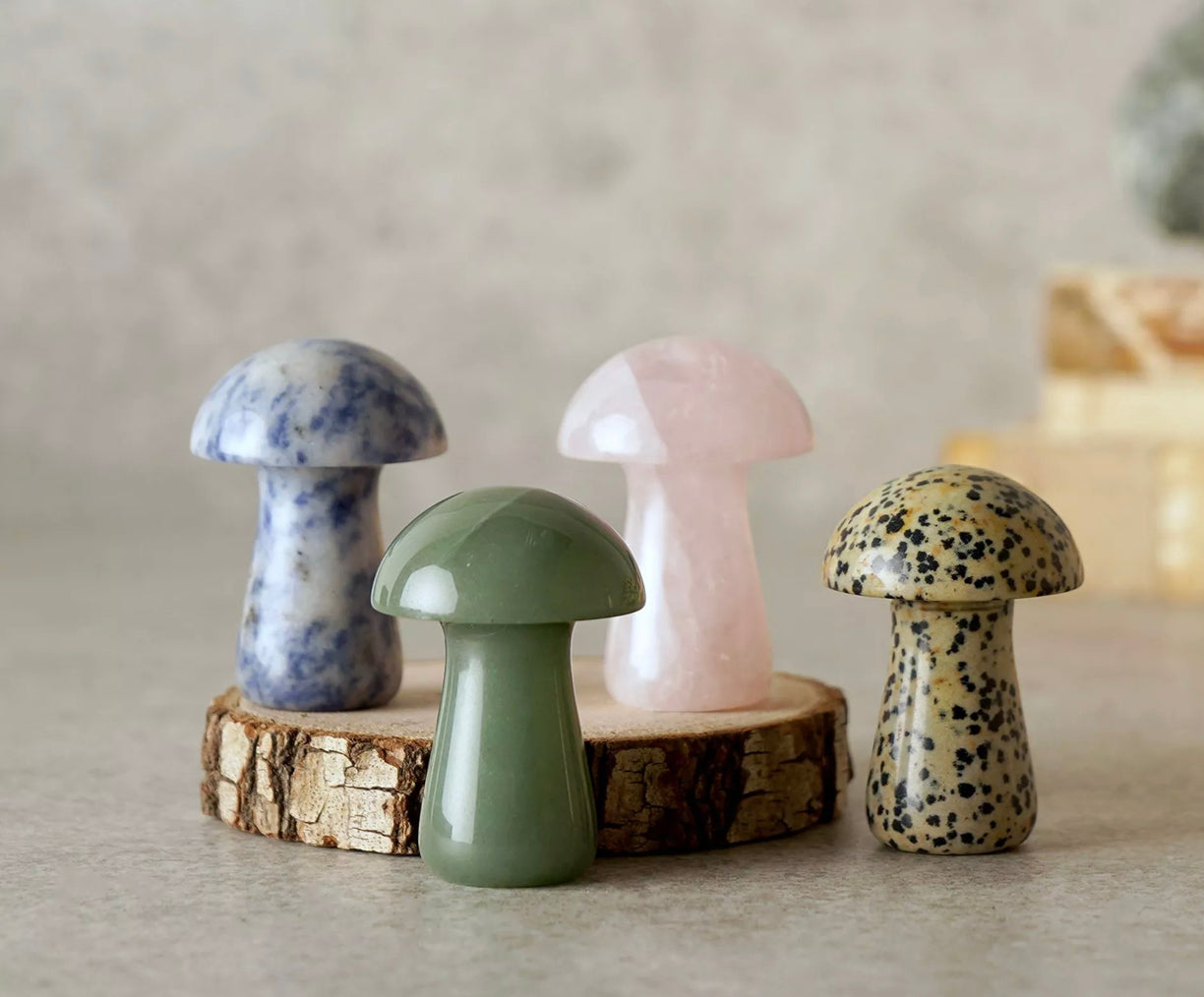 SERENITY CRYSTAL MUSHROOMS 5CMS