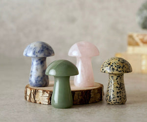 SERENITY CRYSTAL MUSHROOMS 5CMS