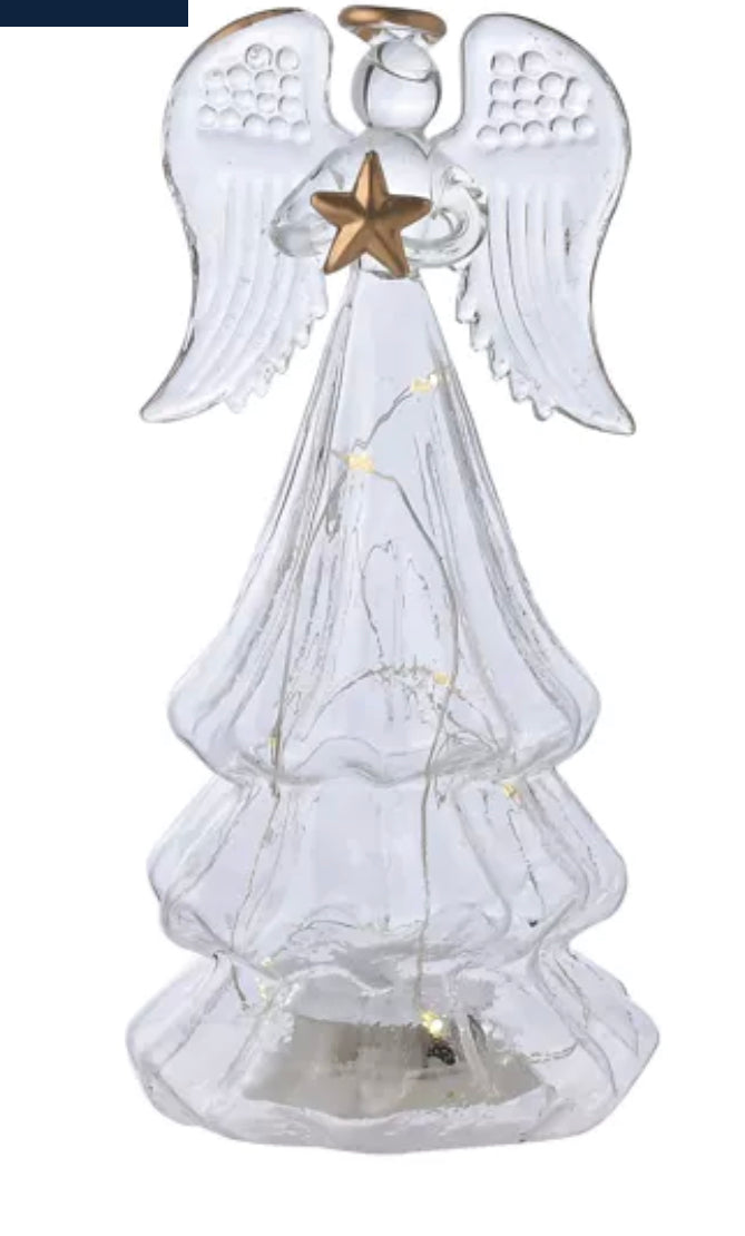 CELESTIAL CLEAR LED ANGEL LIGHT DECORATION