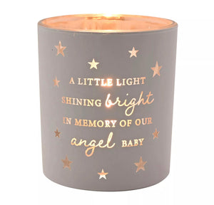 THOUGHTS OF YOU ANGEL TEA LIGHT HOLDER